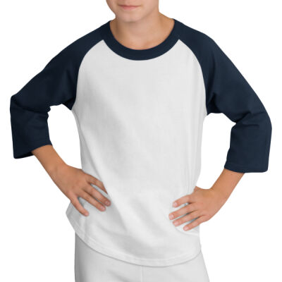 Spartan Cheer Baseball Jersey - Youth Thumbnail