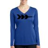 Valencia Hills Wave Dryfit L/S Tee - Ladies Thumbnail