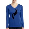 Valencia Hills Wave Dryfit L/S Tee - Ladies Thumbnail