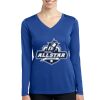 Valencia Hills Wave Dryfit L/S Tee - Ladies Thumbnail