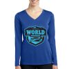 Valencia Hills Wave Dryfit L/S Tee - Ladies Thumbnail