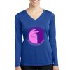Valencia Hills Wave Dryfit L/S Tee - Ladies Thumbnail