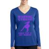 Valencia Hills Wave Dryfit L/S Tee - Ladies Thumbnail