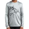 Spartan Football Dryfit L/S Tee - Youth Thumbnail