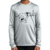 Spartan Football Dryfit L/S Tee - Youth Thumbnail