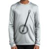 Spartan Football Dryfit L/S Tee - Youth Thumbnail