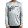 Spartan Football Dryfit L/S Tee - Youth Thumbnail