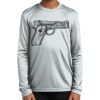Spartan Football Dryfit L/S Tee - Youth Thumbnail