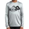 Spartan Football Dryfit L/S Tee - Youth Thumbnail