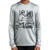 Spartan Football Dryfit L/S Tee - Youth Thumbnail