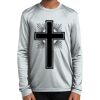Spartan Football Dryfit L/S Tee - Youth Thumbnail