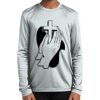 Spartan Football Dryfit L/S Tee - Youth Thumbnail