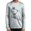 Spartan Football Dryfit L/S Tee - Youth Thumbnail