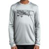 Spartan Football Dryfit L/S Tee - Youth Thumbnail