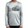 Spartan Football Dryfit L/S Tee - Youth Thumbnail