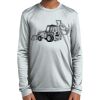 Spartan Football Dryfit L/S Tee - Youth Thumbnail