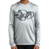 Spartan Football Dryfit L/S Tee - Youth Thumbnail