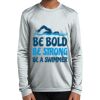 Spartan Football Dryfit L/S Tee - Youth Thumbnail